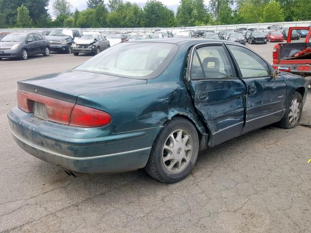 2G4WB52K8V1441169 - 1997 BUICK REGAL LS GREEN photo 4