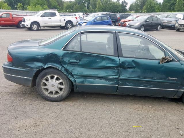 2G4WB52K8V1441169 - 1997 BUICK REGAL LS GREEN photo 9