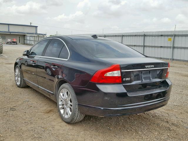 YV1AS982X71032946 - 2007 VOLVO S80 3.2 BLACK photo 3