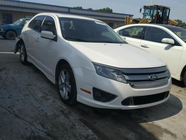 3FAHP0KC7BR206849 - 2011 FORD FUSION SPO WHITE photo 1