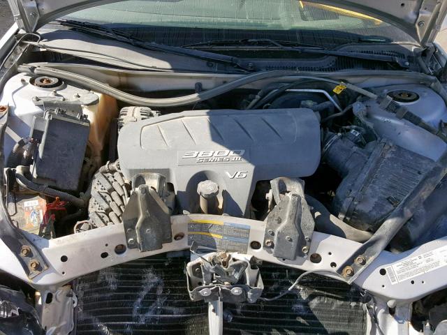 2G2WS522051329362 - 2005 PONTIAC GRAND PRIX SILVER photo 7