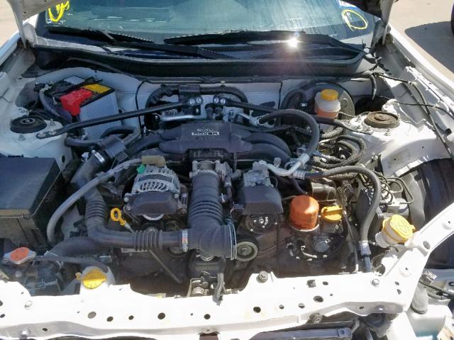 JF1ZNAA19D2729099 - 2013 TOYOTA SCION FR-S WHITE photo 7