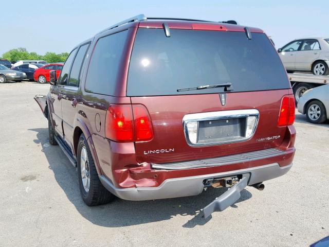 5LMFU28R93LJ48270 - 2003 LINCOLN NAVIGATOR 棕色 照片 3