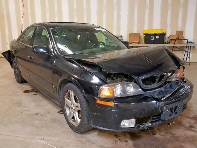 1LNHM87AXYY910705 - 2000 LINCOLN LS BLACK photo 1