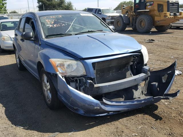 1B3HB48B67D539401 - 2007 DODGE CALIBER SX BLUE photo 1