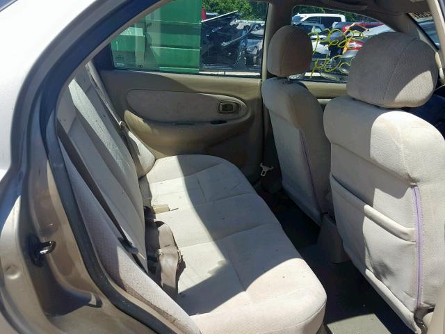 KNAFB121535214051 - 2003 KIA SPECTRA BA GRAY photo 6