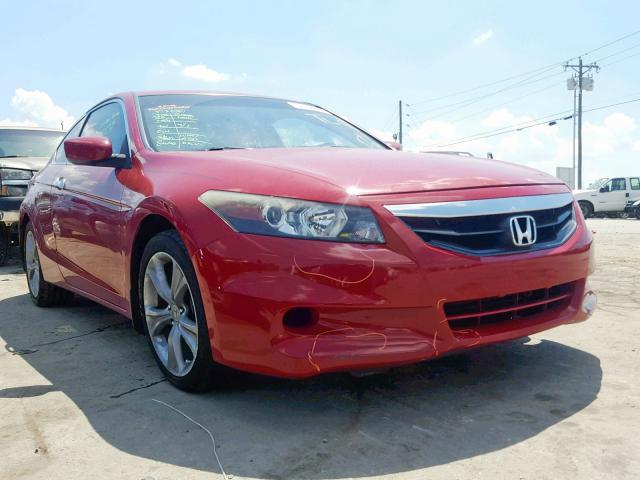 1HGCS2B83CA007143 - 2012 HONDA ACCORD EXL RED photo 1