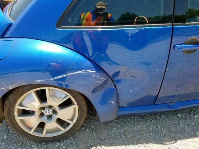 3VWDD21C63M433847 - 2003 VOLKSWAGEN NEW BEETLE ლურჯი ფოტო 9