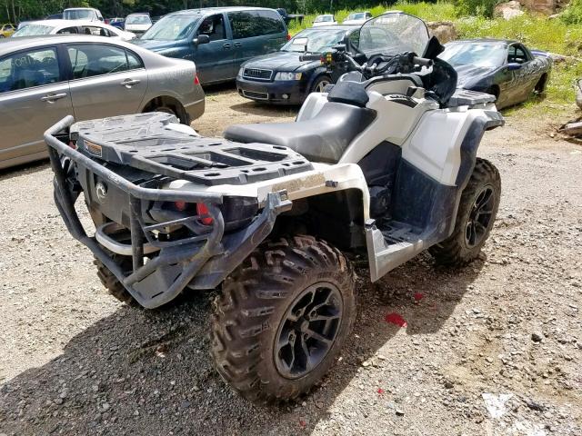 3JBLPAX22HJ000830 - 2017 CAN-AM OUTLANDER WHITE photo 4