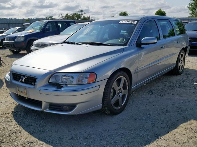 YV1SJ527862543441 - 2006 VOLVO V70 R SILVER photo 2