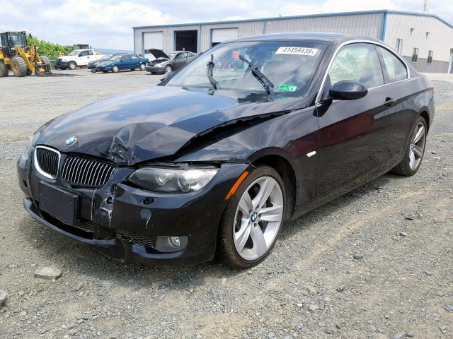 WBAWC735X8E067430 - 2008 BMW 335 XI BLACK photo 2