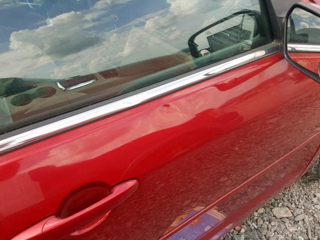 3FAHP08118R246763 - 2008 FORD FUSION SEL RED photo 9