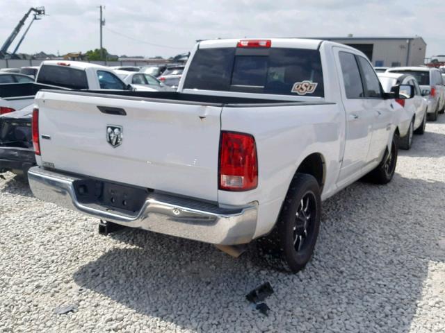 1C6RR6LG6ES147032 - 2014 RAM 1500 SLT Bílá fotografie 4