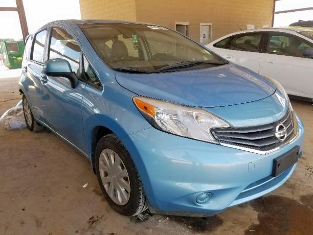 3N1CE2CP4EL421753 - 2014 NISSAN VERSA NOTE BLUE photo 1