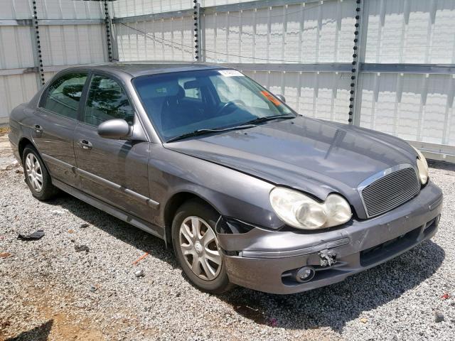 KMHWF25H34A932062 - 2004 HYUNDAI SONATA GL GRAY photo 1