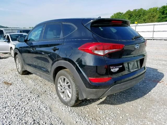 KM8J23A48JU820205 - 2018 HYUNDAI TUCSON SE BLACK photo 3