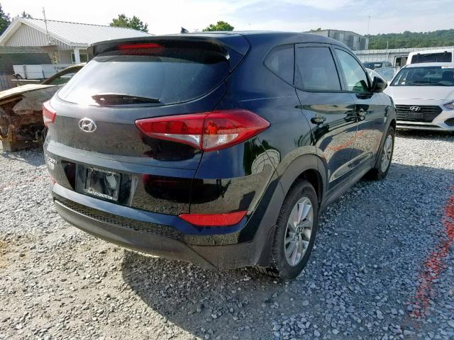 KM8J23A48JU820205 - 2018 HYUNDAI TUCSON SE BLACK photo 4