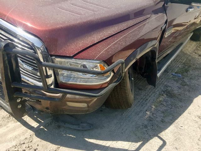 3C6UR5LJ0HG734029 - 2017 RAM 2500 LONGH MAROON photo 9