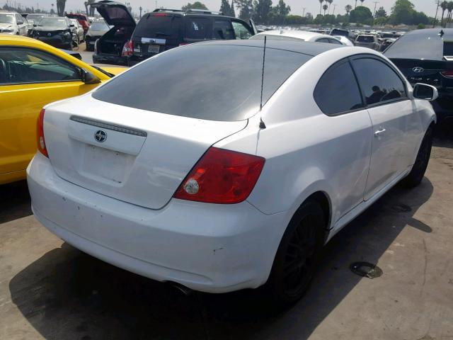 JTKDE167860090903 - 2006 TOYOTA SCION TC თეთრი ფოტო 4