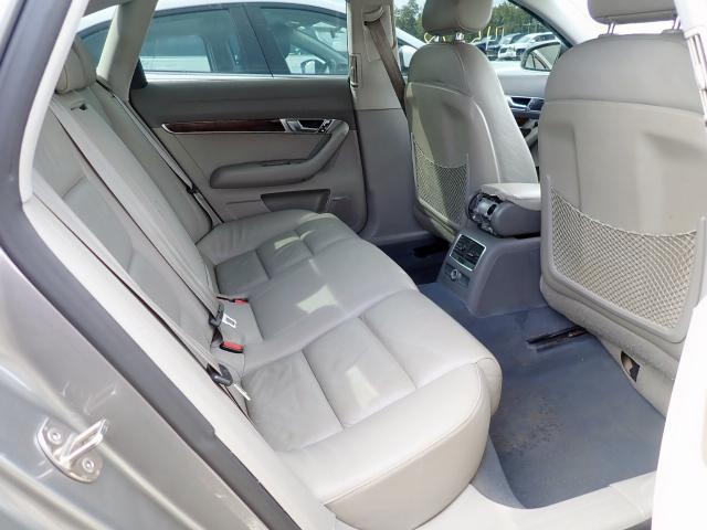 WAUAH74F36N156305 - 2006 AUDI A6 3.2 GRAY photo 6