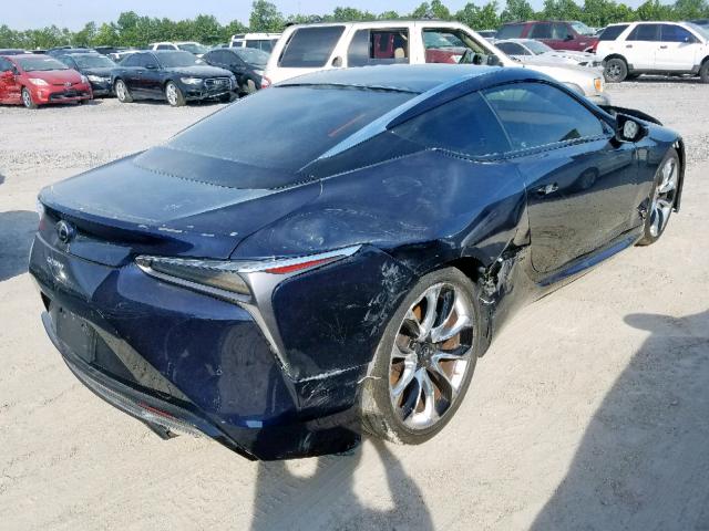 JTHHP5AY9JA004896 - 2018 LEXUS LC 500 BLACK photo 4