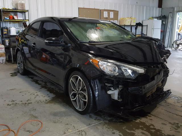 KNAFZ6A39F5366155 - 2015 KIA FORTE SX BLACK photo 1