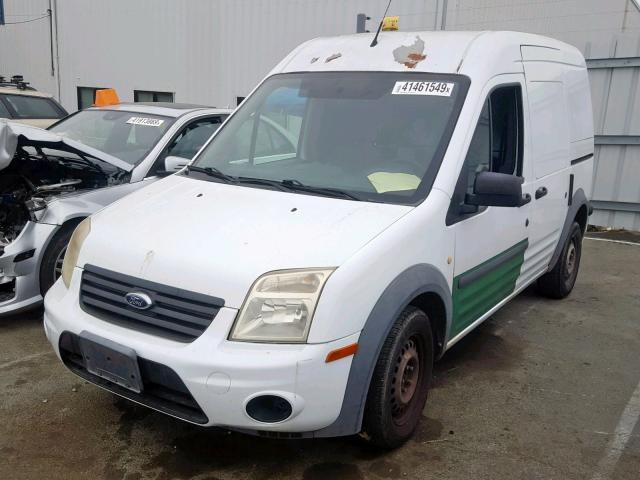 NM0LS7DN3AT026661 - 2010 FORD TRANSIT CO WHITE photo 2