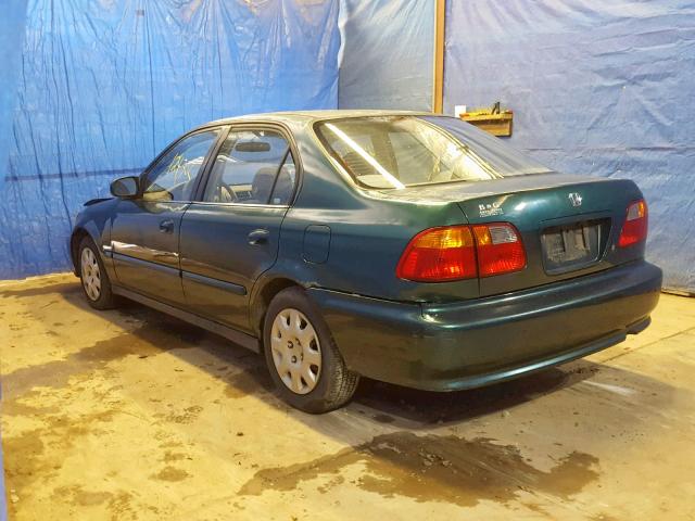 2HGEJ6617XH581087 - 1999 HONDA CIVIC BASE GREEN photo 3