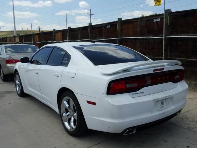 2C3CDXHG2CH244474 - 2012 DODGE CHARGER SX WHITE photo 3