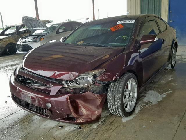 JTKDE177870161923 - 2007 TOYOTA SCION TC 栗色 照片 2
