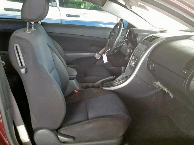 JTKDE177870161923 - 2007 TOYOTA SCION TC 栗色 照片 5