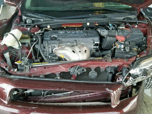 JTKDE177870161923 - 2007 TOYOTA SCION TC 栗色 照片 7