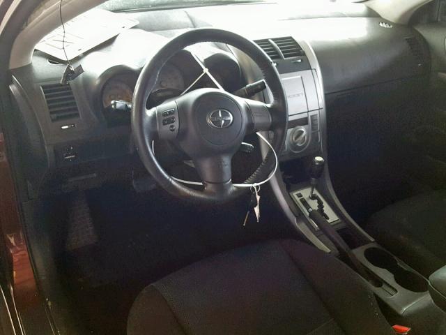 JTKDE177870161923 - 2007 TOYOTA SCION TC 栗色 照片 9