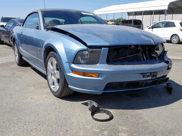 1ZVFT85H865125884 - 2006 FORD MUSTANG GT BLUE photo 1