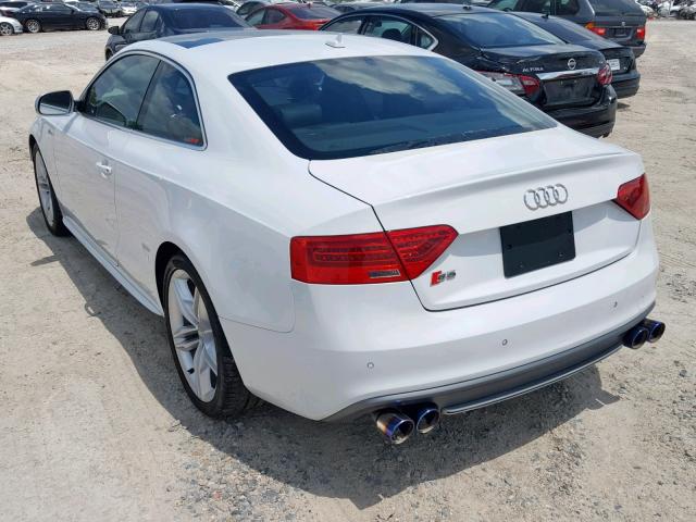 WAUCGAFR6DA035787 - 2013 AUDI S5 PREMIUM WHITE photo 3