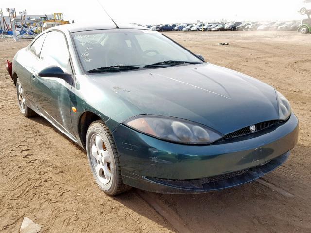 1ZWFT6030Y5645513 - 2000 MERCURY COUGAR I4 GREEN photo 1