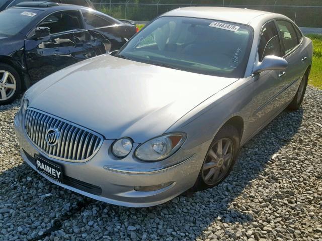 2G4WD582881281767 - 2008 BUICK LACROSSE C SILVER photo 2