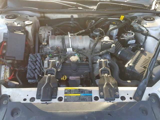 2G4WD582881281767 - 2008 BUICK LACROSSE C SILVER photo 7