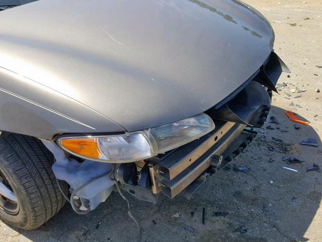 1G2WK52J12F288719 - 2002 PONTIAC GRAND PRIX Ոսկեգույն լուսանկար 9