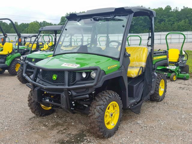 1M0835MATKM022049 - 2019 JOHN DEERE GATOR 4X4 GREEN photo 2