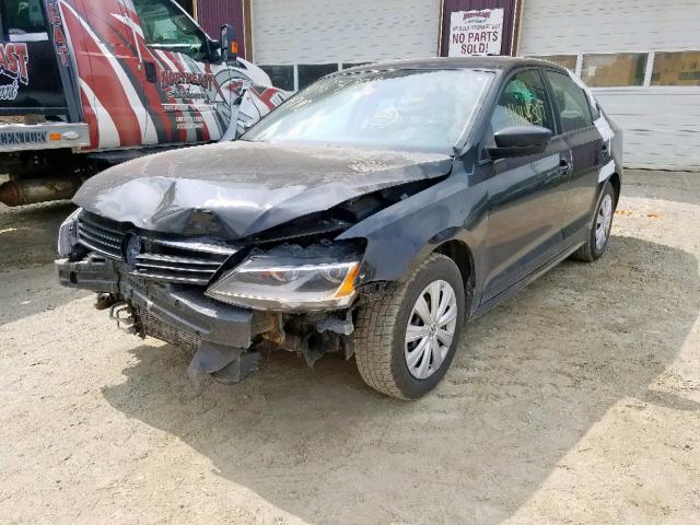 3VW2K7AJ2DM281060 - 2013 VOLKSWAGEN JETTA BASE BLACK photo 2