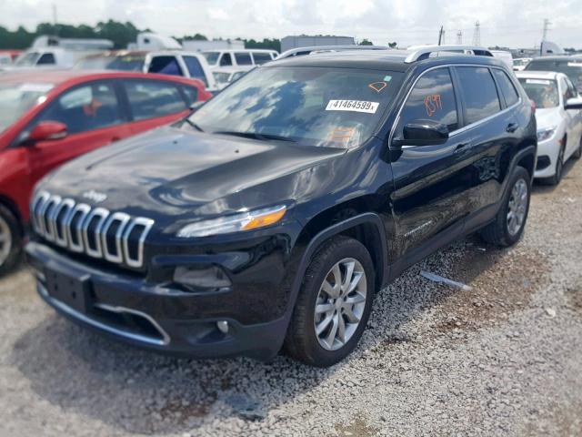 1C4PJLDB0JD554058 - 2018 JEEP CHEROKEE L BLACK photo 2