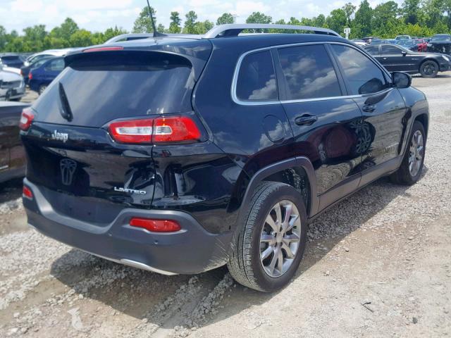 1C4PJLDB0JD554058 - 2018 JEEP CHEROKEE L BLACK photo 4