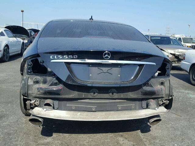 WDDDJ72X48A137486 - 2008 MERCEDES-BENZ CLS 550 BLACK photo 9