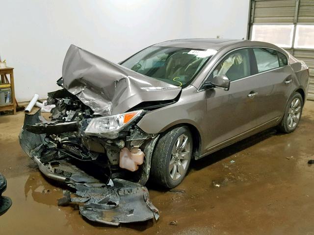 1G4GC5ED6BF288875 - 2011 BUICK LACROSSE C BROWN photo 2