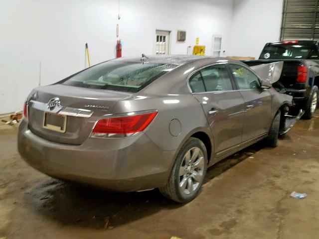 1G4GC5ED6BF288875 - 2011 BUICK LACROSSE C BROWN photo 4