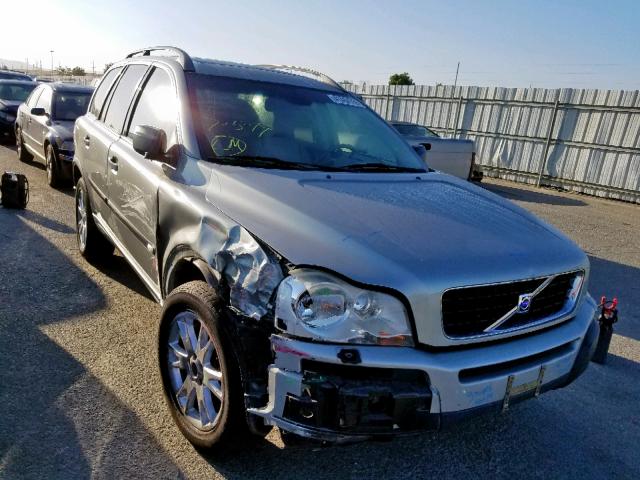 YV1CZ91H841112809 - 2004 VOLVO XC90 T6 SILVER photo 1