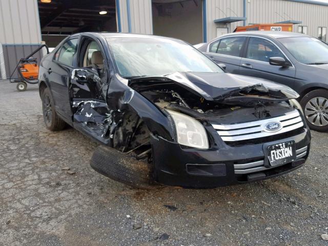 3FAFP06Z46R146301 - 2006 FORD FUSION S BLACK photo 1