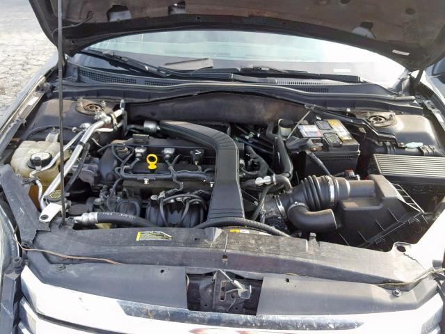 3FAFP06Z46R146301 - 2006 FORD FUSION S BLACK photo 7