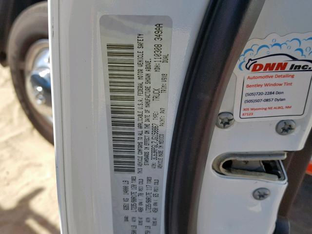 3C63RPGL7JG158867 - 2018 RAM 3500 ST TWO TONE photo 10